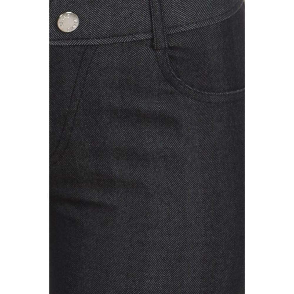 Women's Soft Stretchy Herringbone Skinny Jeggings - Picture 4 of 6